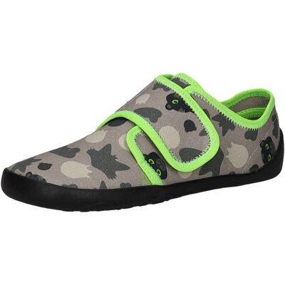 Affenzahn Movy Hausschuhe Jungen grau - male - 24 Affenzahn Movy Hausschuhe Jungen grau - male - 24