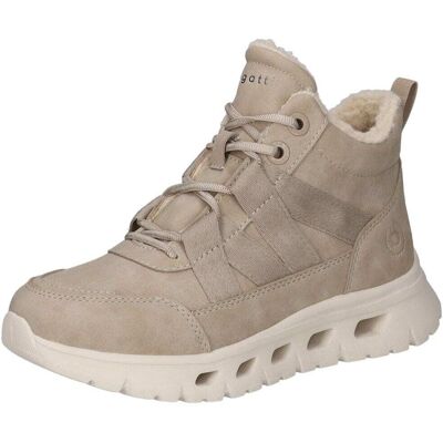 Bugatti Nesaja Sneaker Bootie Damen beige - female - 38 Bugatti Nesaja Sneaker Bootie Damen beige - female - 38