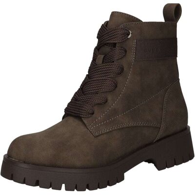 Bugatti Schnür Boots Damen beige - female - 37 Bugatti Schnür Boots Damen beige - female - 37