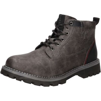Bugatti Schnür Boots Herren grau - male - 45 Bugatti Schnür Boots Herren grau - male - 45