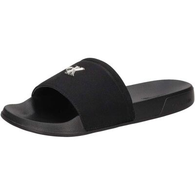 Calvin Klein Ess Slide Canvas Damen schwarz - female - 40 Calvin Klein Ess Slide Canvas Damen schwarz - female - 40