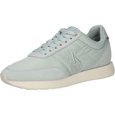Calvin Klein Retro Runner Laceup Satin Mix Damen blau - female - 36 Calvin Klein Retro Runner Laceup Satin Mix Damen blau - female - 36