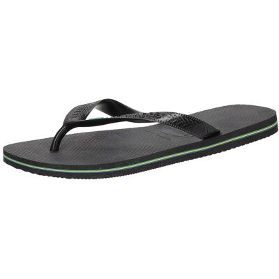 Havaianas Brasil Zehentrenner Damen Herren schwarz - female - 35 Havaianas Brasil Zehentrenner Damen Herren schwarz - female - 35