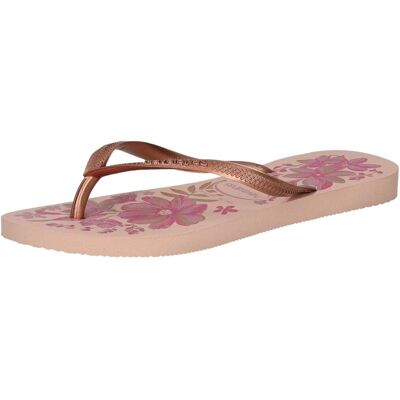 Havaianas Slim Organic Zehentrenner Damen rosa - female - 35 Havaianas Slim Organic Zehentrenner Damen rosa - female - 35