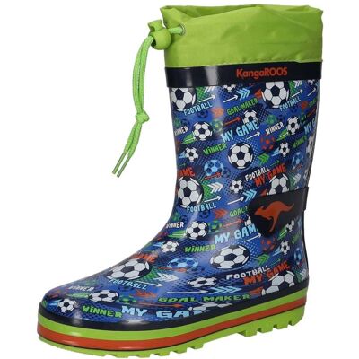 KangaROOS K Rain Gummistiefel Jungen blau - male - 24 KangaROOS K Rain Gummistiefel Jungen blau - male - 24