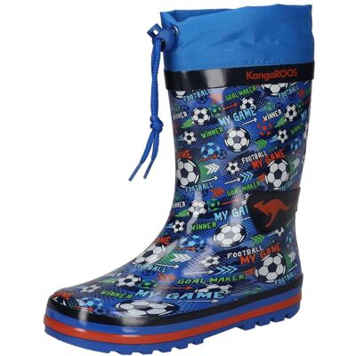 KangaROOS K Summerain Gummistiefel Jungen blau - male - 24 KangaROOS K Summerain Gummistiefel Jungen blau - male - 24