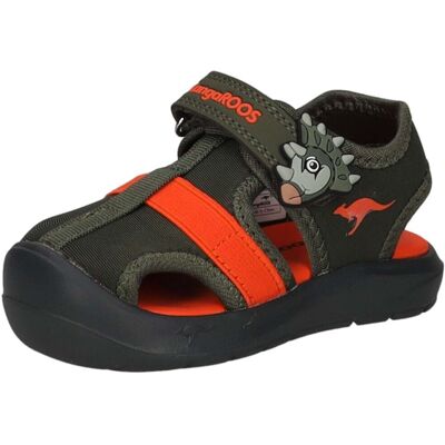 KangaROOS K Toe Astrid Flat Sandale Jungen grün - male - 27 KangaROOS K Toe Astrid Flat Sandale Jungen grün - male - 27