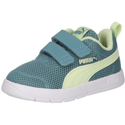 PUMA Courtflex V3 Mesh Inf Sneaker Mädchen Jungen grün - female - 23 PUMA Courtflex V3 Mesh Inf Sneaker Mädchen Jungen grün - female - 23