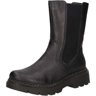 Rieker Chelsea Stiefelette Damen schwarz - female - 38 Rieker Chelsea Stiefelette Damen schwarz - female - 38