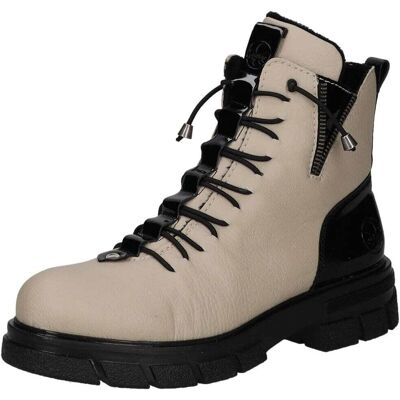 Rieker Schnür Boots Damen beige - female - 37 Rieker Schnür Boots Damen beige - female - 37