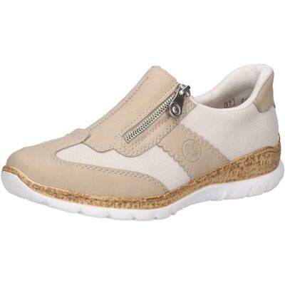 Rieker Slipper Damen beige - female - 39 Rieker Slipper Damen beige - female - 39