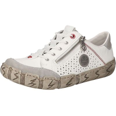 Rieker Slipper Damen weiß - female - 37 Rieker Slipper Damen weiß - female - 37