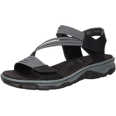 Rieker Trekkingsandale Damen schwarz - female - 40 Rieker Trekkingsandale Damen schwarz - female - 40