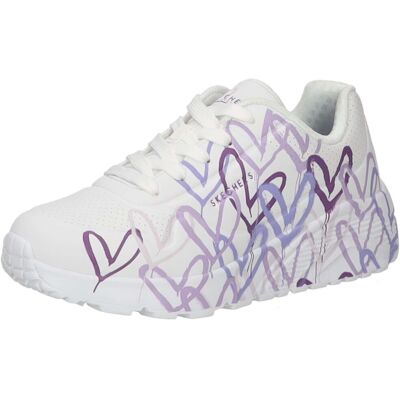 Skechers Uno Lite Spread The Love Mädchen weiß - female - 35 Skechers Uno Lite Spread The Love Mädchen weiß - female - 35