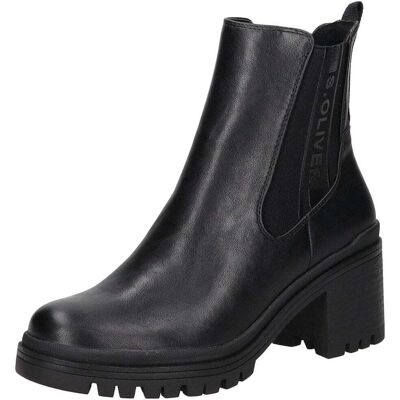 s.Oliver Chelsea Stiefelette Damen schwarz - female - 40 s.Oliver Chelsea Stiefelette Damen schwarz - female - 40