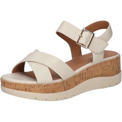 Tamaris Plateausandale Damen beige - female - 38 Tamaris Plateausandale Damen beige - female - 38