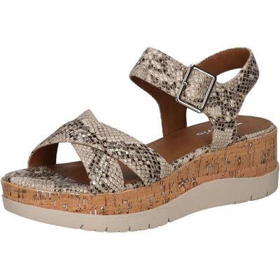 Tamaris Plateausandale Damen beige - female - 38 Tamaris Plateausandale Damen beige - female - 38