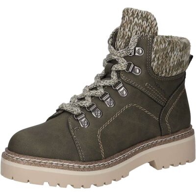 Tamaris Schnür Boots Damen grün - female - 37 Tamaris Schnür Boots Damen grün - female - 37