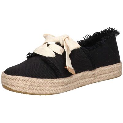 Toms Carolina Lace Up Espadrilles Damen schwarz - female - 42 Toms Carolina Lace Up Espadrilles Damen schwarz - female - 42