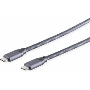 USB 3.2 Gen 2x2 Type-C Kabel, 100 W, 4K, 0,5 m