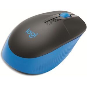 LOGITECH Funkmaus M190, 1000 dpi, 3 Tasten, blau