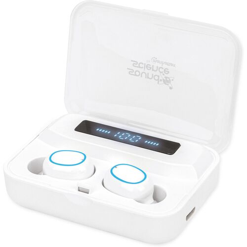 MANHATTAN In-Ear Ohrhörer WT-203, Bluetooth, weiß