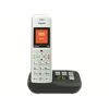 GIGASET Telefon E390A, mit Anrufbeantworter, silber-schwarz