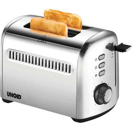 UNOLD Toaster 2er Retro 38326, edelstahl, 950 W