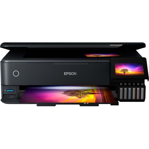 Epson Tintenstrahl-Multifunktionsdrucker "EcoTank ET-8550" schwarz