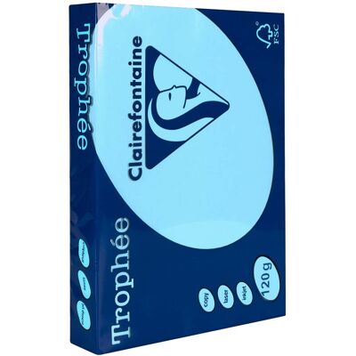 Clairefontaine Blaues Kopierpapier A4 120 g - Bürobedarf Clairefontaine Blaues Kopierpapier A4 120 g - Bürobedarf