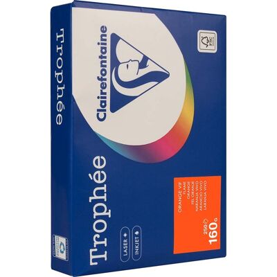 Clairefontaine Trophée Intens Oranger Kopierpapier - A4 160g Clairefontaine Trophée Intens Oranger Kopierpapier - A4 160g
