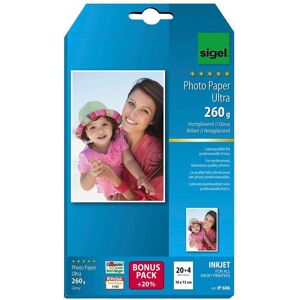 24 Blatt Sigel Photoformat 10x15 260g