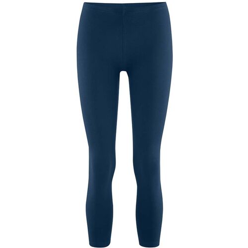 Living Crafts Bio-Damen-Leggings "Clara" 7/8 lang, navy, Gr. XL