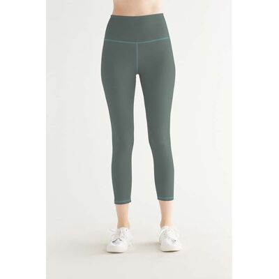 TRUE NORTH Bio-Damen-Yoga-7/8-Leggings, teal, Gr. L TRUE NORTH Bio-Damen-Yoga-7/8-Leggings, teal, Gr. L