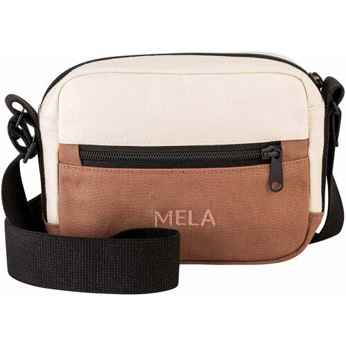 MELA Bio-Umhängetasche 'PATNI', 1,8 l , nougat/ecru