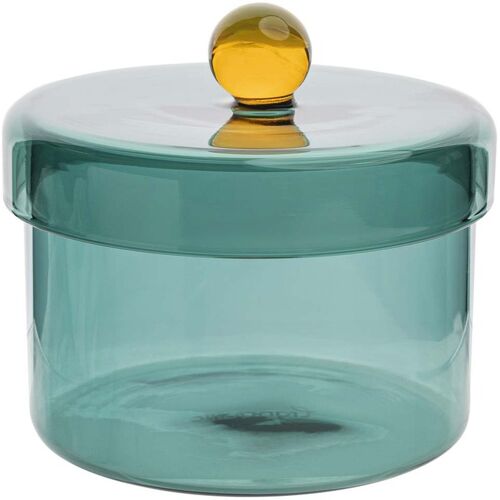 tranquillo Aufbewahrungsdose "RAINBOW" mit Griffknopf, grün