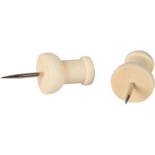 " Holz-Pinnnadeln 100 Stk.