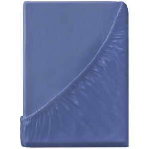 MELA Bio-Spannbettlaken 'PAMBAN' aus Jersey, 90 x 200 cm, blau MELA Bio-Spannbettlaken 'PAMBAN' aus Jersey, 90 x 200 cm, blau