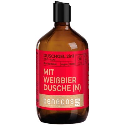 benecos Weißbier - Duschgel 2in1 Haut+Haar 500ml benecos Weißbier - Duschgel 2in1 Haut+Haar 500ml