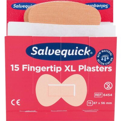 Salvequick XL Fingertoppsplåster Nachfüllset - Erste-Hilfe-Pflaster Salvequick XL Fingertoppsplåster Nachfüllset - Erste-Hilfe-Pflaster