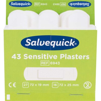 Söhngen Salvequick Pflaster - Hypoallergenisch, Wasserabweisend, 43 Stück Söhngen Salvequick Pflaster - Hypoallergenisch, Wasserabweisend, 43 Stück