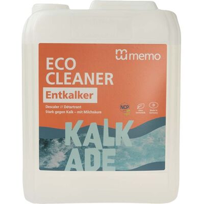 memo Entkalker "ECO CLEANER" auf Milchsäurebasis, 5 l memo Entkalker "ECO CLEANER" auf Milchsäurebasis, 5 l
