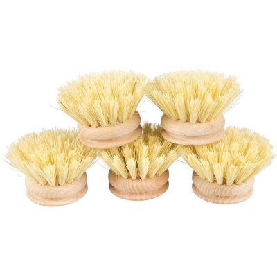 memo Spülbürsten Ersatzköpfe 5er Set, FSC-zertifiziert memo Spülbürsten Ersatzköpfe 5er Set, FSC-zertifiziert
