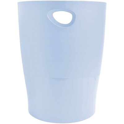 8 Exacompta Papierkörbe Ecobin "Aquarel", 15 l, pastellblau 8 Exacompta Papierkörbe Ecobin "Aquarel", 15 l, pastellblau