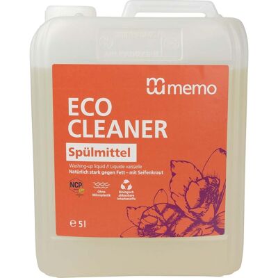 memo Spülmittel 'ECO CLEANER', 5 l memo Spülmittel 'ECO CLEANER', 5 l