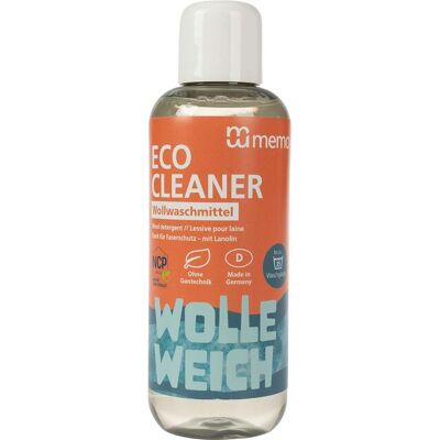 memo Wollwaschmittel "ECO CLEANER" mit Lanolin, 250 ml memo Wollwaschmittel "ECO CLEANER" mit Lanolin, 250 ml