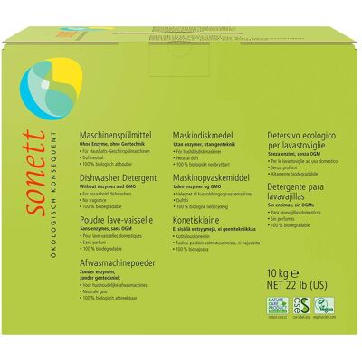 Sonett Spülmaschinenpulver, 10 kg Sonett Spülmaschinenpulver, 10 kg