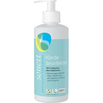 Sonett Händedesinfektionsmittel mit Bergamotteöl, 300 ml Sonett Händedesinfektionsmittel mit Bergamotteöl, 300 ml