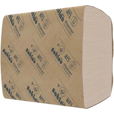 Satino Toilettenpapier "Supersoft" Einzelblatt gefaltet, 2-lagig, 9.000 Blatt Satino Toilettenpapier "Supersoft" Einzelblatt gefaltet, 2-lagig, 9.000 Blatt