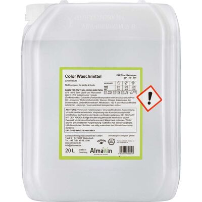AlmaWin Color-Flüssigwaschmittel, Kanister, 20 l, Nachfüllung AlmaWin Color-Flüssigwaschmittel, Kanister, 20 l, Nachfüllung